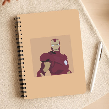 Iron man mask Notepad