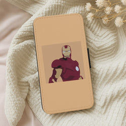 Iron man mask Wallet Phone Case