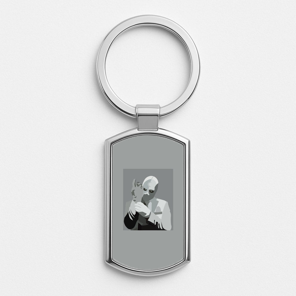 Moon knight Silver Keyring