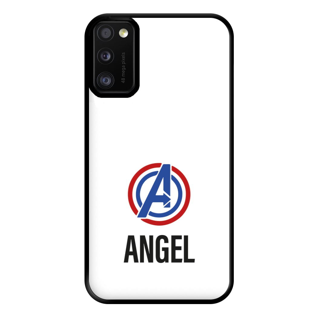 Superheroes Symbol - Personalised Superhero Comic Phone Case for Galaxy A41