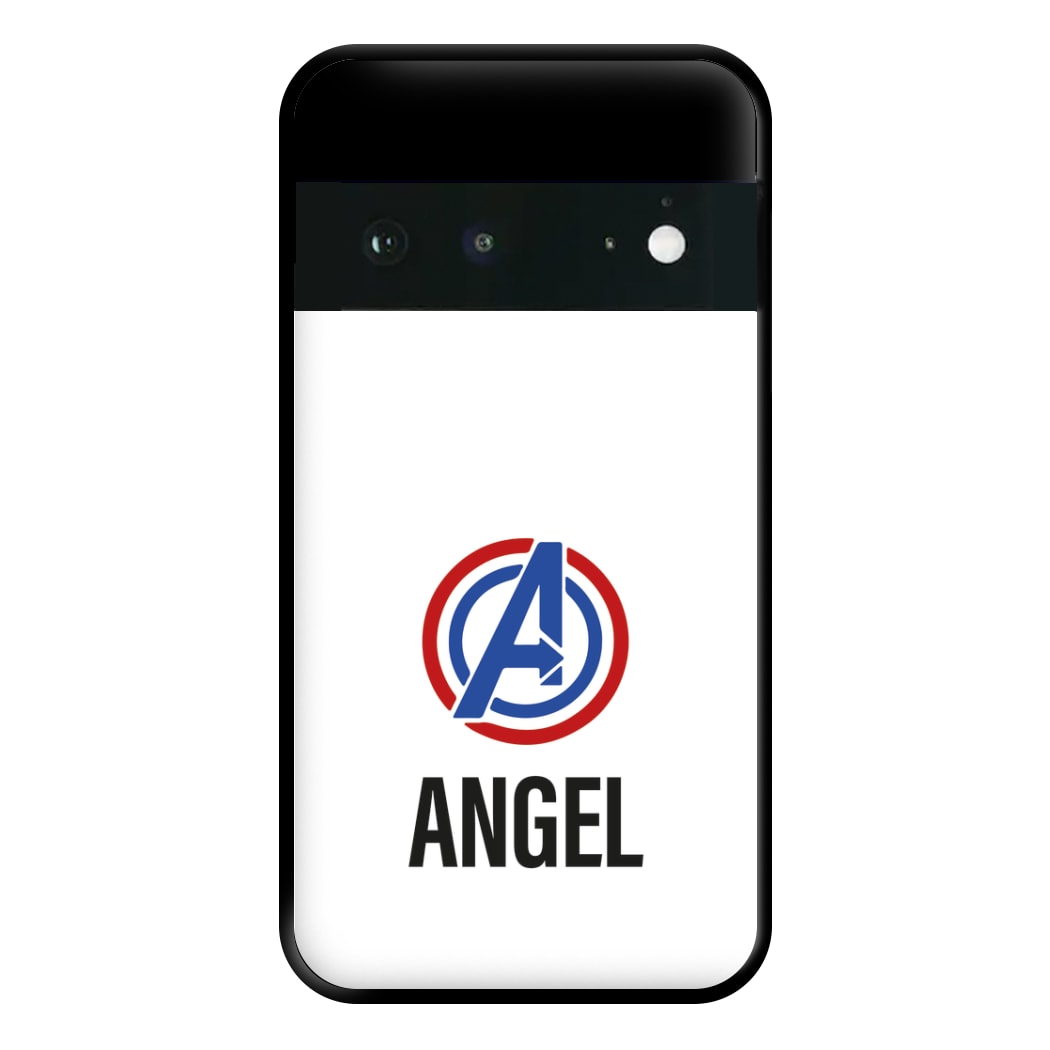 Superheroes Symbol - Personalised Superhero Comic Phone Case for Google Pixel 6a