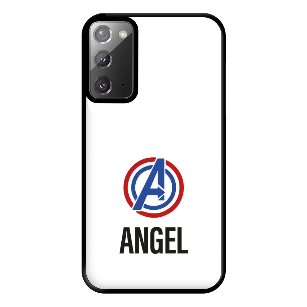 Superheroes Symbol - Personalised Superhero Comic Phone Case for Galaxy Note 20 Ultra