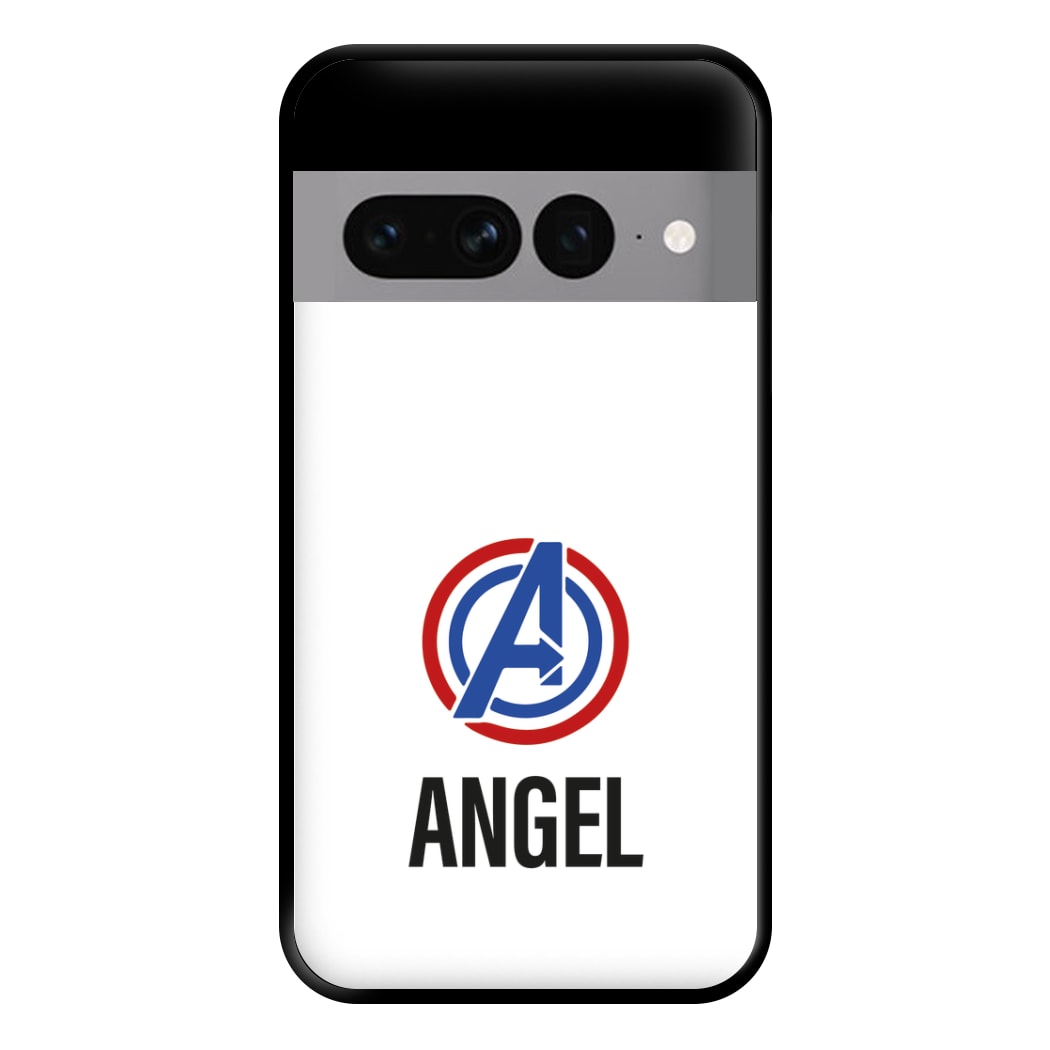 Superheroes Symbol - Personalised Superhero Comic Phone Case for Google Pixel 7 Pro