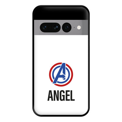 Superheroes Symbol - Personalised Superhero Comic Phone Case for Google Pixel 7 Pro