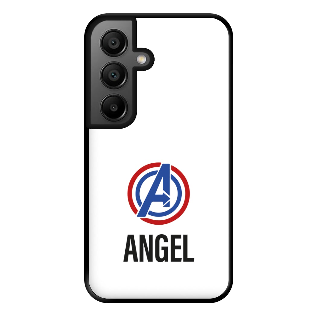 Superheroes Symbol - Personalised Superhero Comic Phone Case for Google Pixel 8