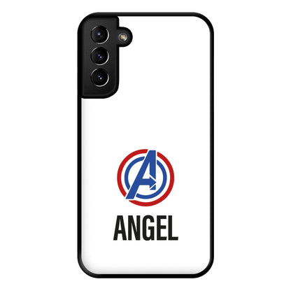 Superheroes Symbol - Personalised Superhero Comic Phone Case for Galaxy S21 Plus