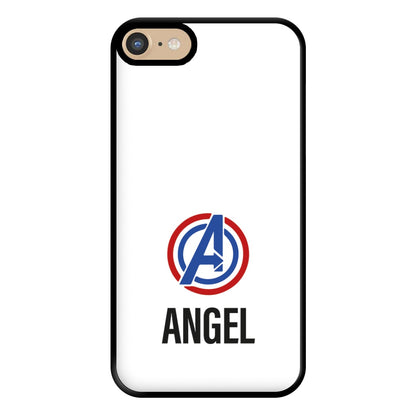 Superheroes Symbol - Personalised Superhero Comic Phone Case for iPhone 6 / 7 / 8 / SE