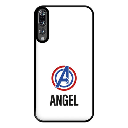 Superheroes Symbol - Personalised Superhero Comic Phone Case for Huawei P20 Pro