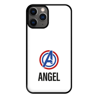 Superheroes Symbol - Personalised Superhero Comic Phone Case for iPhone 12 Pro Max