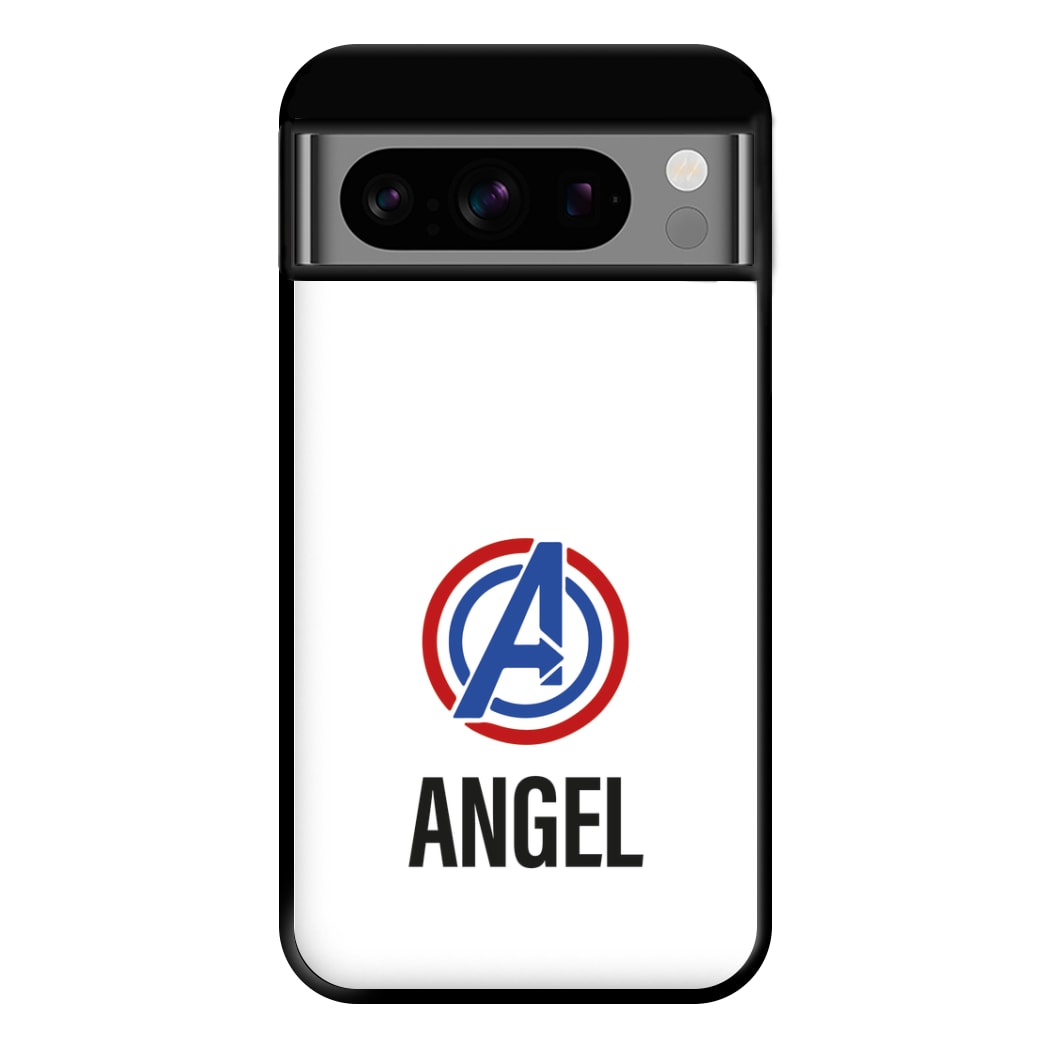 Superheroes Symbol - Personalised Superhero Comic Phone Case for Google Pixel 8 Pro