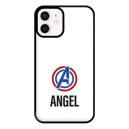 Superheroes Symbol - Personalised Superhero Comic Phone Case for iPhone 12 Mini