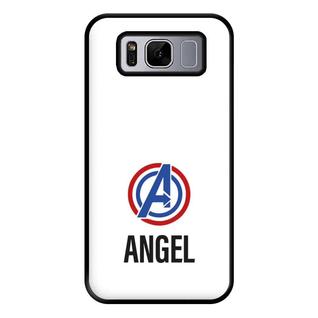 Superheroes Symbol - Personalised Superhero Comic Phone Case for Galaxy S8 Plus