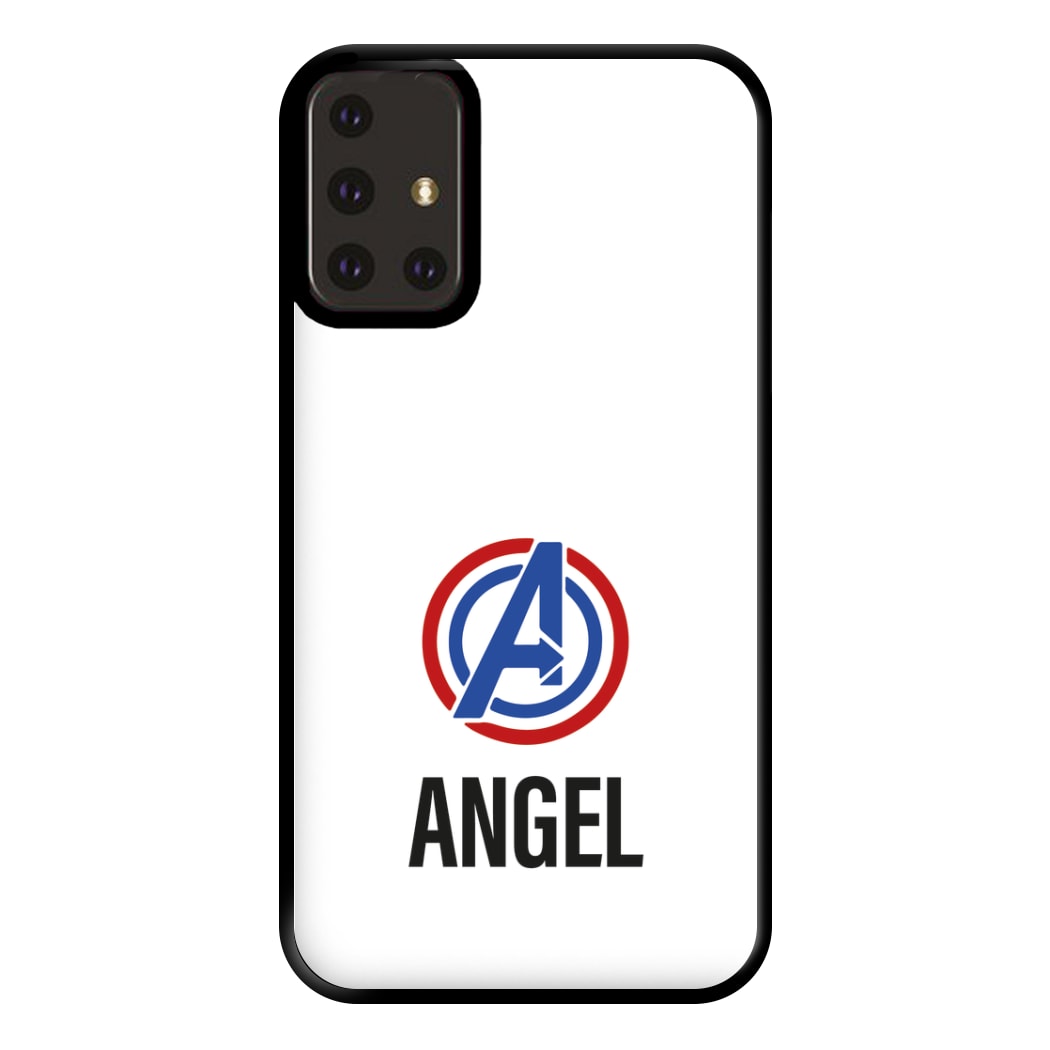 Superheroes Symbol - Personalised Superhero Comic Phone Case for Galaxy A71