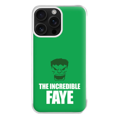 Hulk - Personalised Superhero Comic Phone Case for iPhone 16 Pro Max