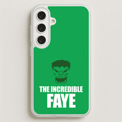 Hulk - Personalised Superhero Comic Phone Case for Galaxy S25FE