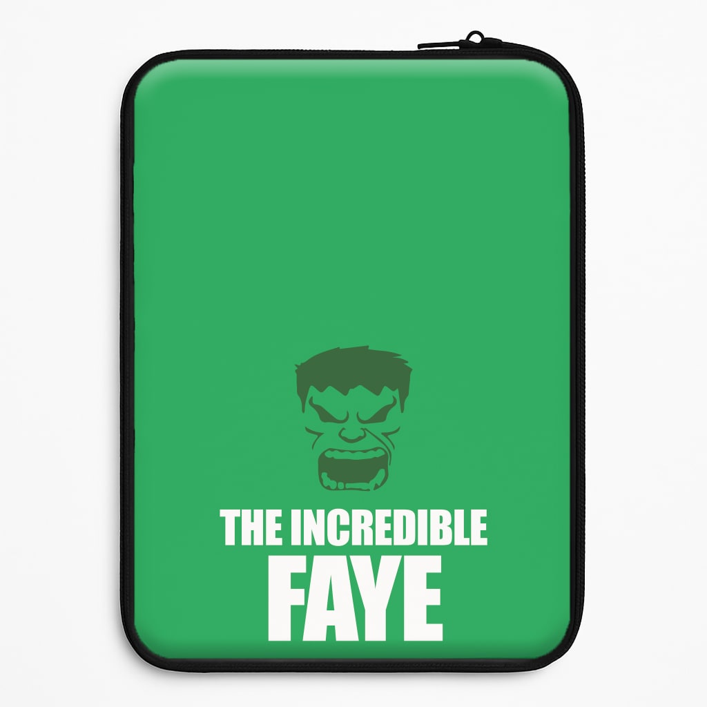 Hulk - Personalised Superhero Comic Laptop Sleeve