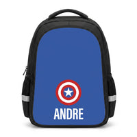Captain America - Personalised Superhero Comic Backpack