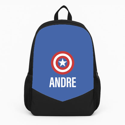 Captain America - Personalised Superhero Comic Backpack
