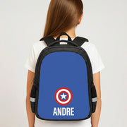 Captain America - Personalised Superhero Comic Backpack 4