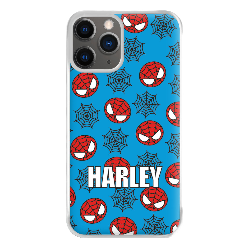 Spiderman And Webs - Personalised Superhero Comic Phone Case for iPhone 12 Pro Max