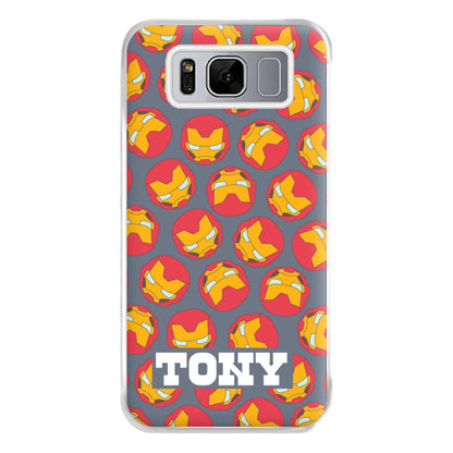 Iron Man - Personalised Superhero Comic Phone Case for Galaxy S8 Plus