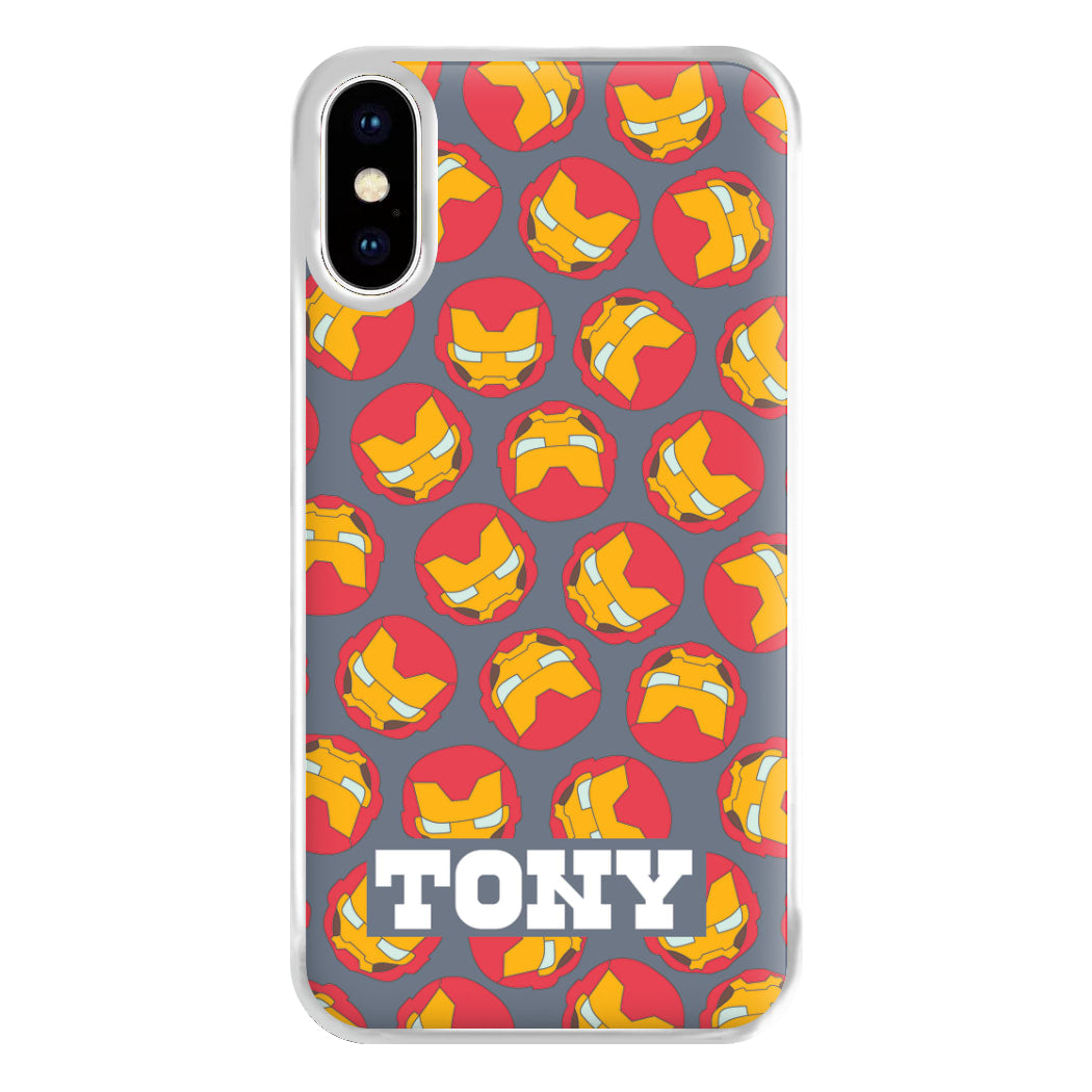 Iron Man - Personalised Superhero Comic Phone Case for iPhone XS Max