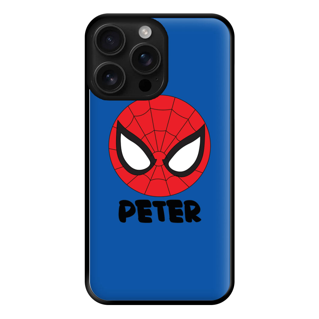 SpiderMan - Personalised Superhero Comic Phone Case for iPhone 16 Pro Max