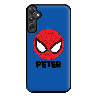 SpiderMan - Personalised Superhero Comic Phone Case for Galaxy A54