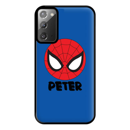 SpiderMan - Personalised Superhero Comic Phone Case for Galaxy Note 20 Ultra