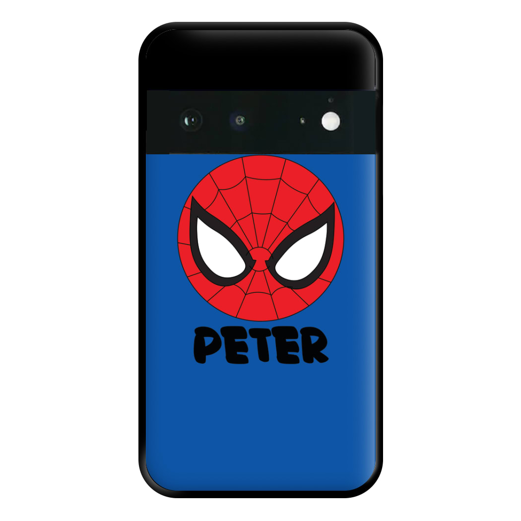 SpiderMan - Personalised Superhero Comic Phone Case for Google Pixel 6a