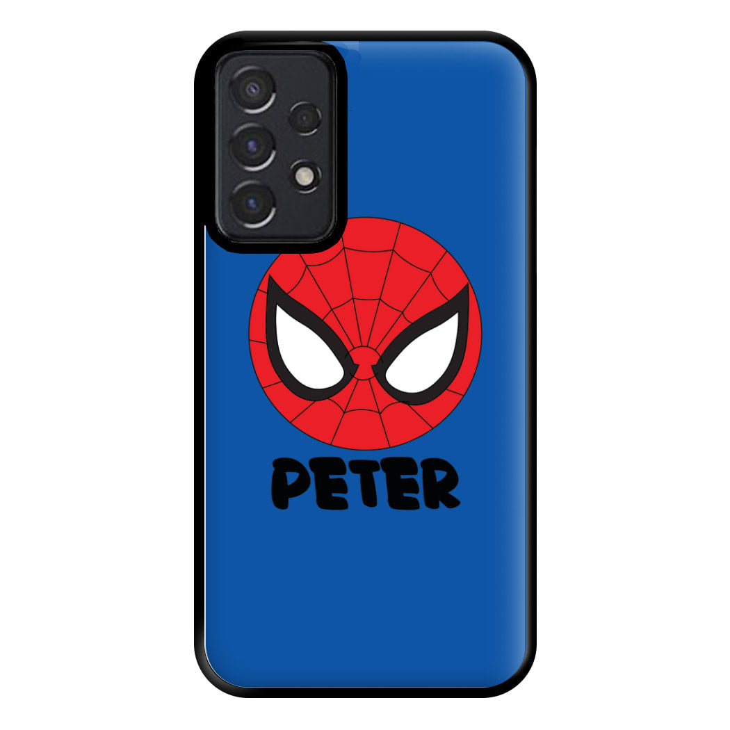 SpiderMan - Personalised Superhero Comic Phone Case for Galaxy A52 / A52s