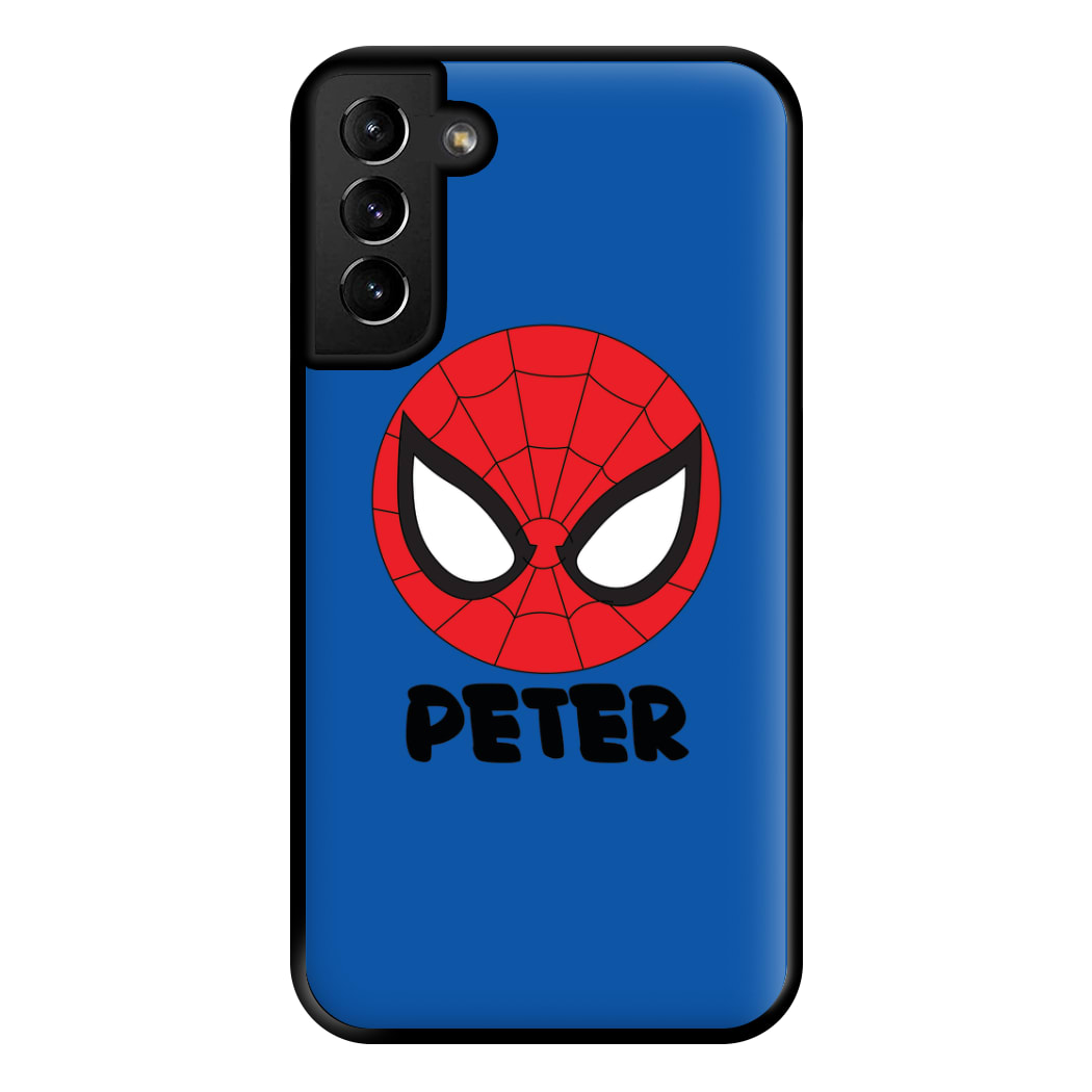 SpiderMan - Personalised Superhero Comic Phone Case for Galaxy S21 Plus