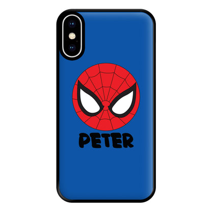 SpiderMan - Personalised Superhero Comic Phone Case for iPhone XS Max