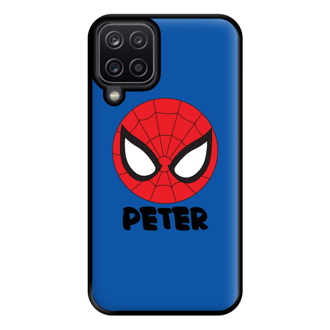 SpiderMan - Personalised Superhero Comic Phone Case for Galaxy A12