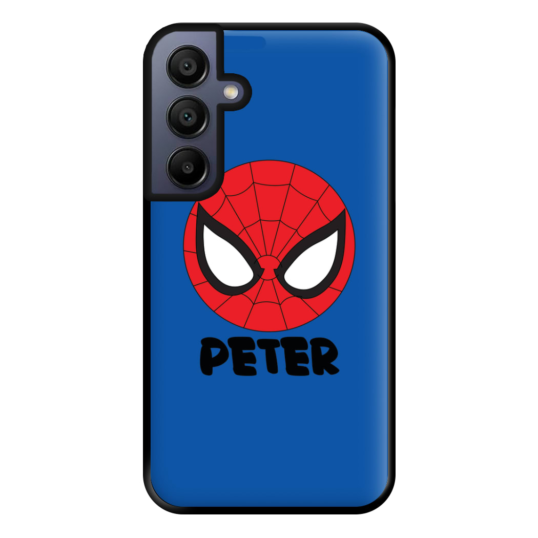 SpiderMan - Personalised Superhero Comic Phone Case for Galaxy A15