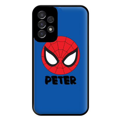 SpiderMan - Personalised Superhero Comic Phone Case for Galaxy A53