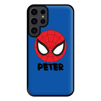 SpiderMan - Personalised Superhero Comic Phone Case for Galaxy S23 Ultra