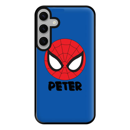 SpiderMan - Personalised Superhero Comic Phone Case for Galaxy S24FE