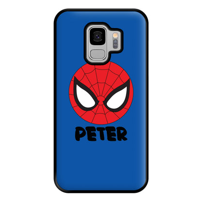 SpiderMan - Personalised Superhero Comic Phone Case for Galaxy S9 Plus