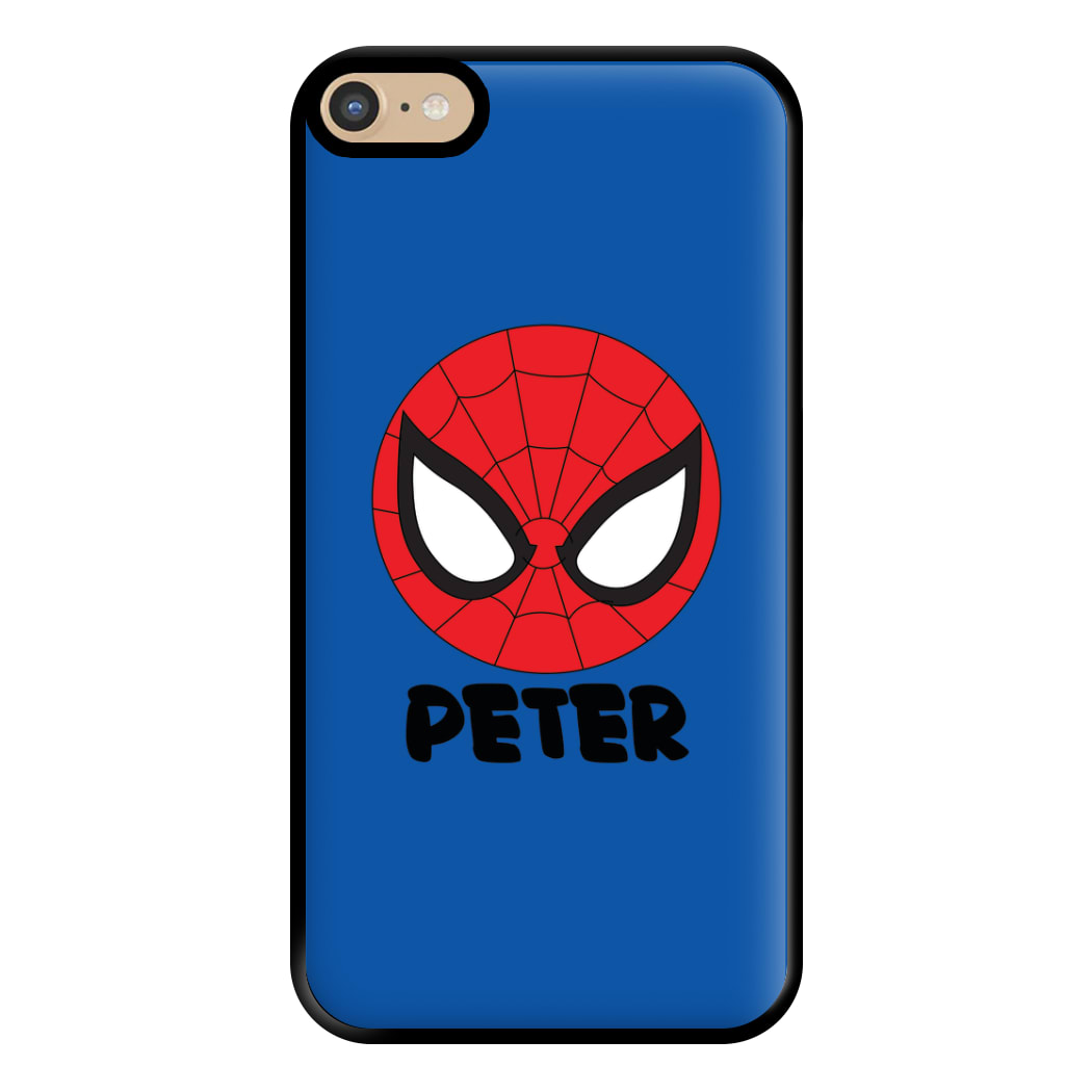 SpiderMan - Personalised Superhero Comic Phone Case for iPhone 6 Plus / 7 Plus / 8 Plus