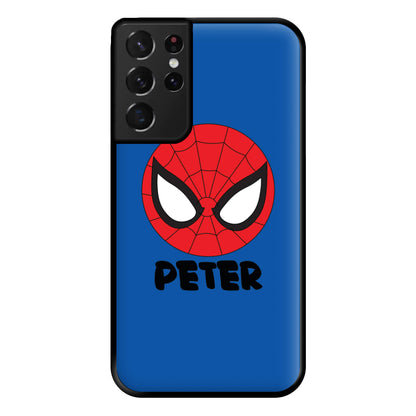 SpiderMan - Personalised Superhero Comic Phone Case for Galaxy S21 Ultra