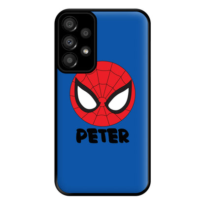 SpiderMan - Personalised Superhero Comic Phone Case for Galaxy A33