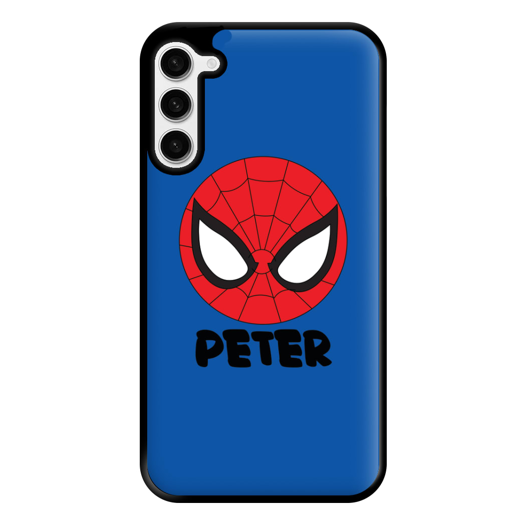 SpiderMan - Personalised Superhero Comic Phone Case for Galaxy S23 Plus