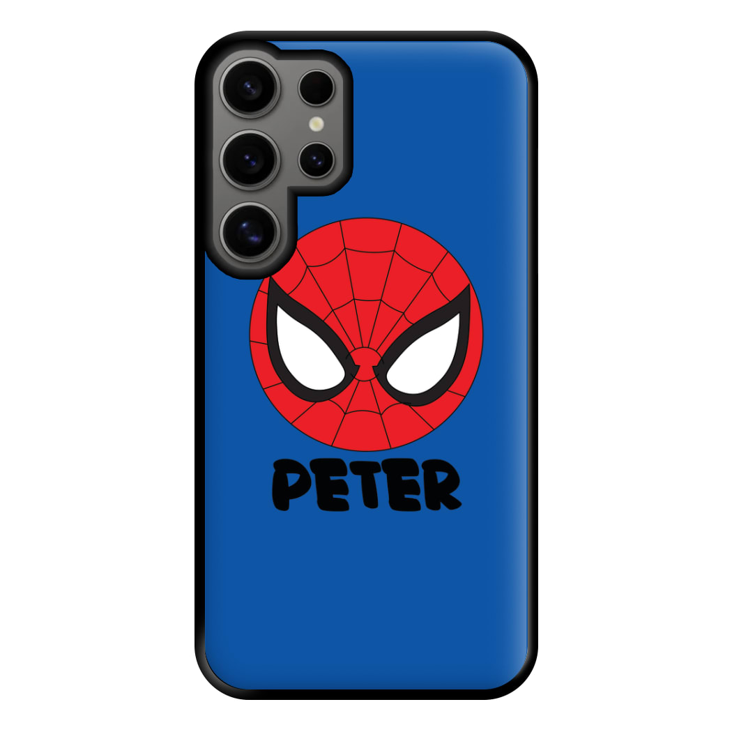 SpiderMan - Personalised Superhero Comic Phone Case for Galaxy S24 Ultra