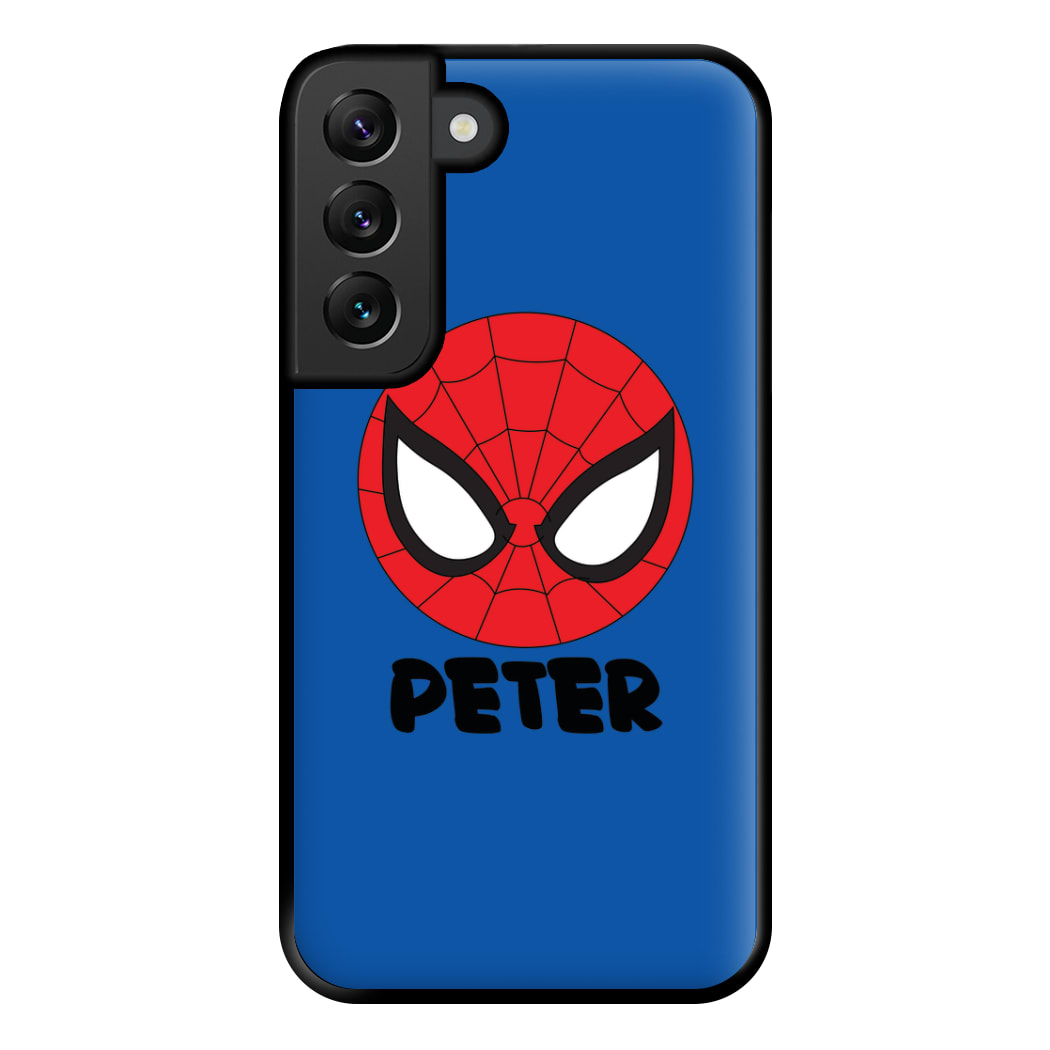 SpiderMan - Personalised Superhero Comic Phone Case for Galaxy S22 Plus