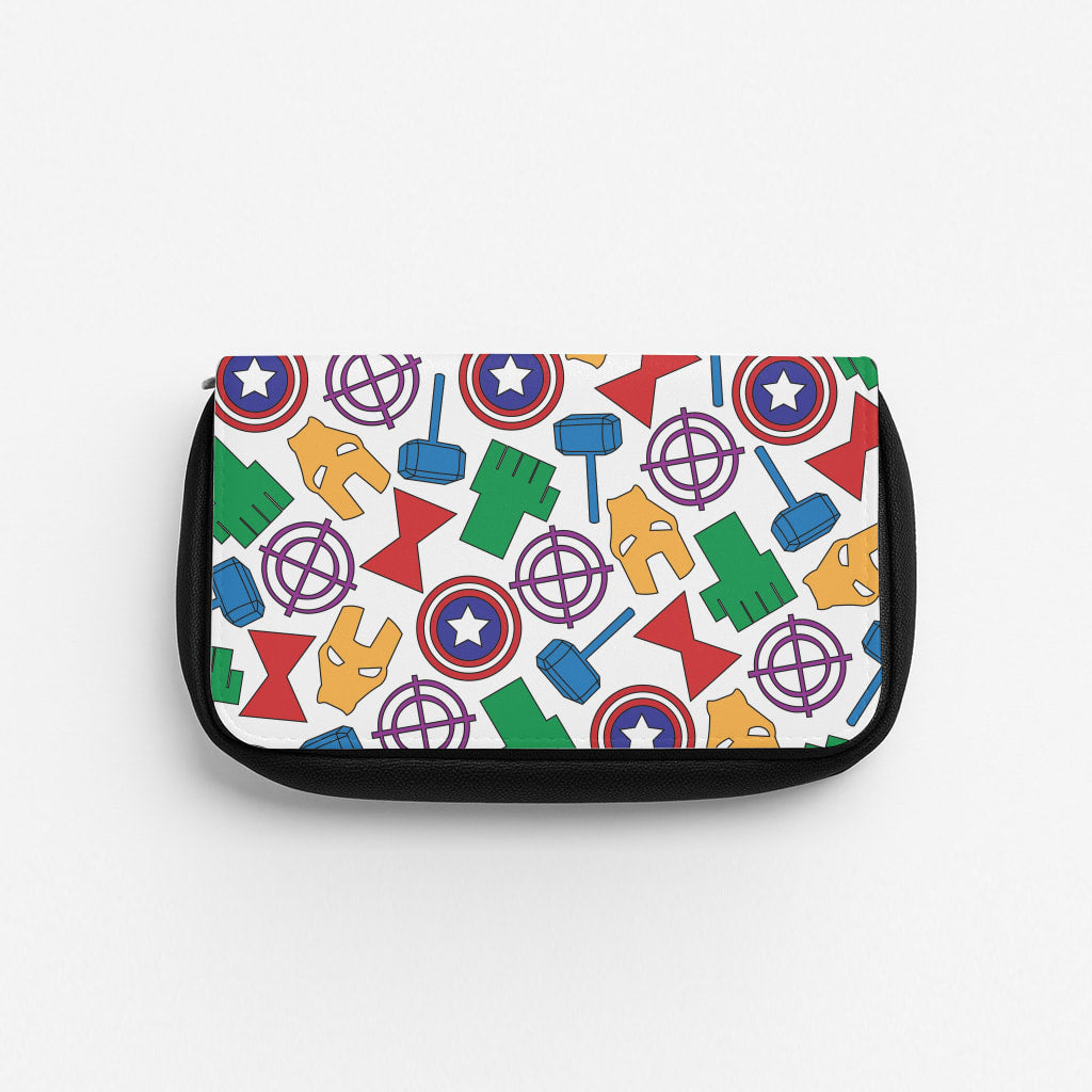 Icon Pattern - Personalised Superhero Comic Pencil Case