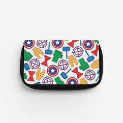 Icon Pattern - Personalised Superhero Comic Pencil Case