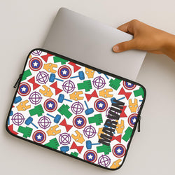Icon Pattern - Personalised Superhero Comic MacBook Case