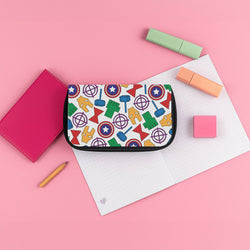 Icon Pattern - Personalised Superhero Comic Pencil Case