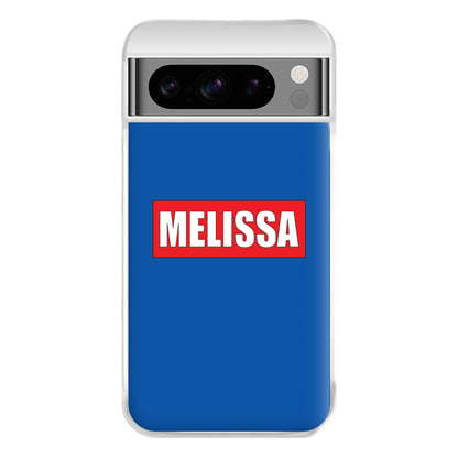 Red And Blue - Personalised Superhero Comic Phone Case for Google Pixel 8 Pro